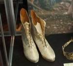 The "glam disco boots," from the Casa Loma exhibit