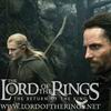 LOTR.net: "Legolas (Orlando Bloom) and Aragorn (Viggo Mortensen) brace themselves before entering the Paths of the Dead"