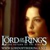LOTR.net: "Arwen (Liv Tyler) knows she may never see Aragorn (Viggo Mortensen) again." Notice the red dress again.
