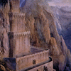 Alan Lee. Rolozo Tolkien. Cirith Ungol.